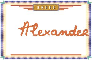 AlexanderдӢ