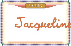 JacquelineдӢ