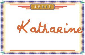 KatharineдӢ